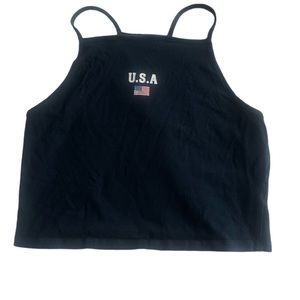 USA CROP TOP